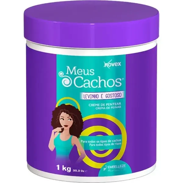 Creme de Pentear Novex Meus Cachos Levinho e Gostoso - 1Kg