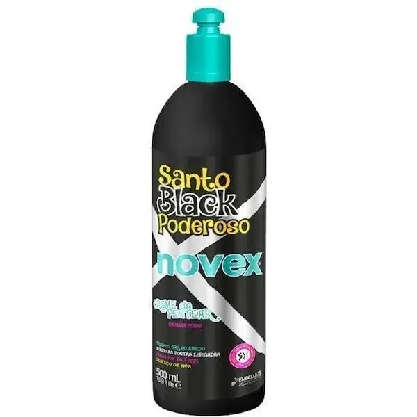 creme-de-pentear-novex-santo-black-poderoso-500ml-front-600px Creme de Pentear Novex Santo Black Poderoso - 500ml