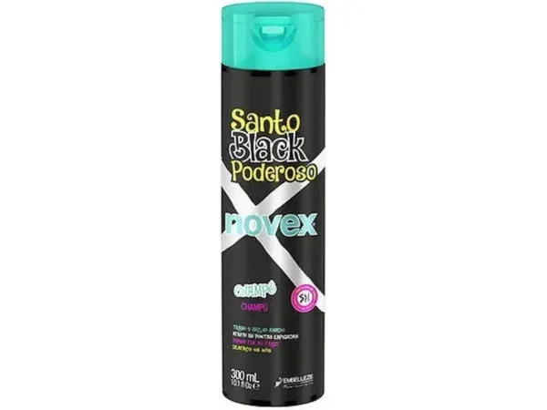 Shampoo Novex Santo Black Poderoso - 300ml