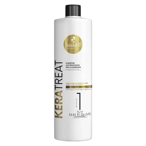 Shampoo Antirresiduos Pré-Alisamento Haskell Keratreat- 1L