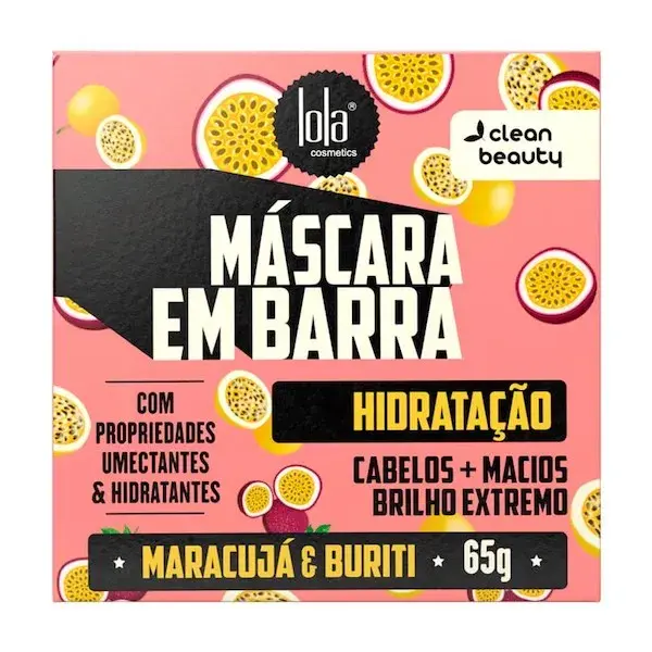 Máscara Lola Hidratação Em Barra - 65g