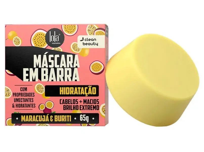 Máscara Lola Hidratação Em Barra - 65g
