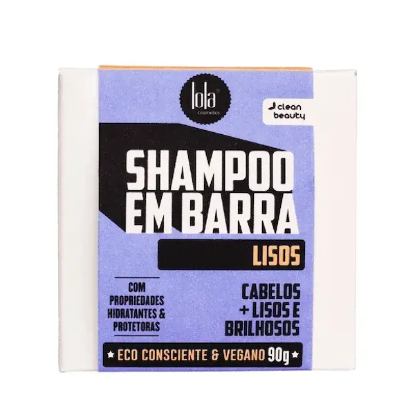 Lola Shampoo Em Barra Lisos - 90g