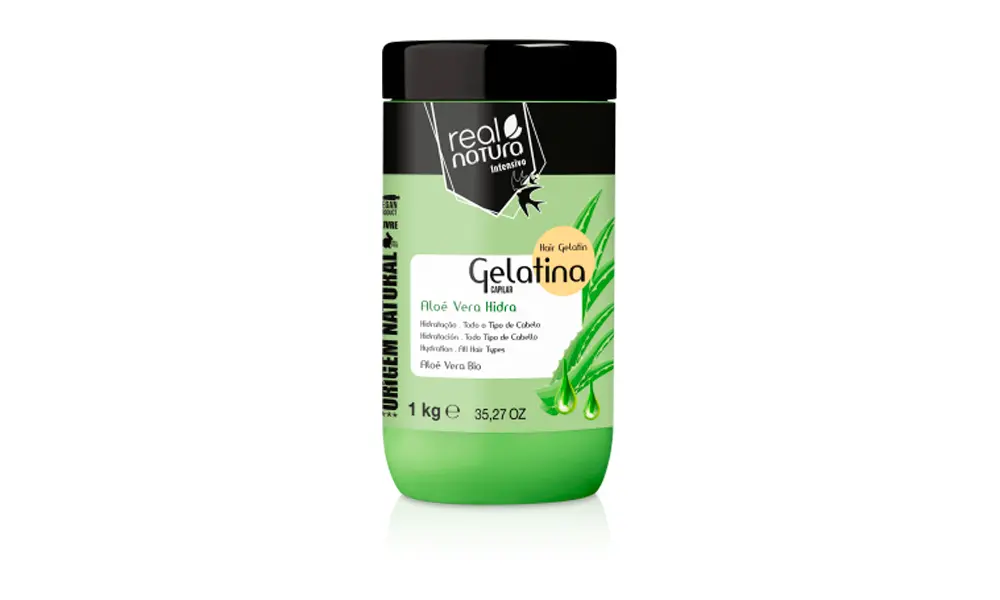Gelatina Capilar Aloe Vera Hydra Real Natura - 1Kg