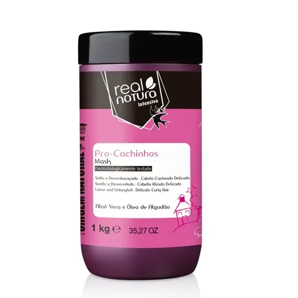 Máscara Pro-Cachinhos Real Natura - 1Kg