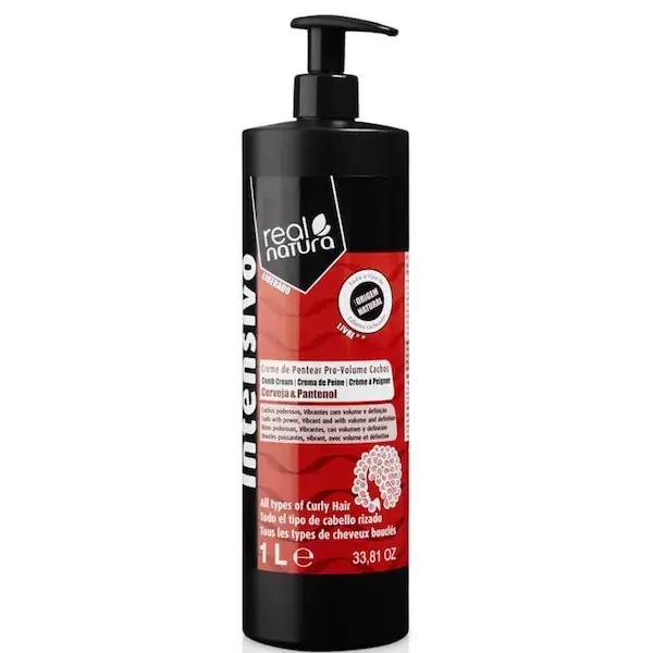 Creme De Pentear Pro-volume Cachos Real Natura - 1L