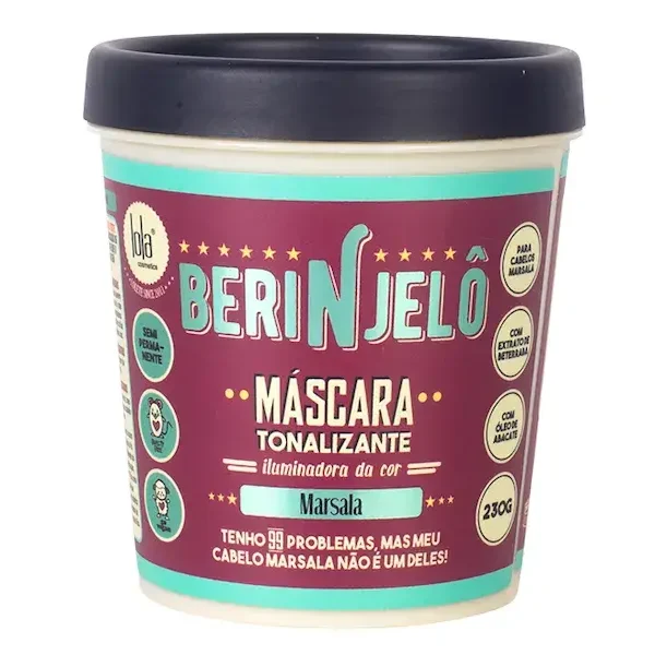 Máscara Tonalizante Lola Berinjelô - 230g