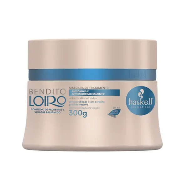 Máscara de tratamento Bendito Loiro Haskell - 300g