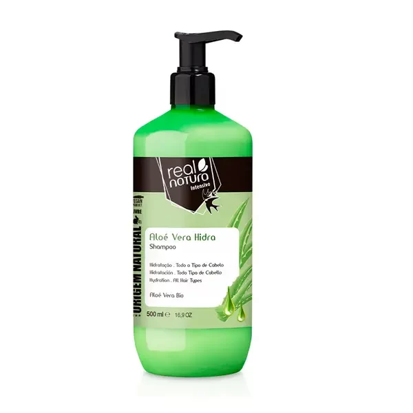 Shampoo Aloe Vera Hydra Real Natura - 500ml