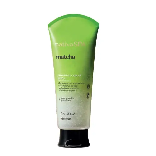 Esfoliante-Capilar-Detox-Nativa-Spa-Matcha-175ml Esfoliante Capilar Detox Nativa Spa Matcha - 175 ml