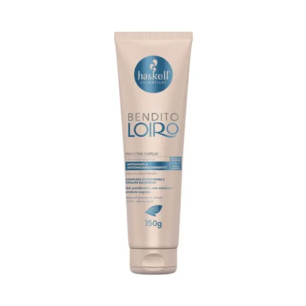 Proteína Capilar Bendito Loiro Haskell - 150g