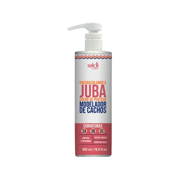 Creme de pentear encaracolando a Juba Widi Care - 500ml
